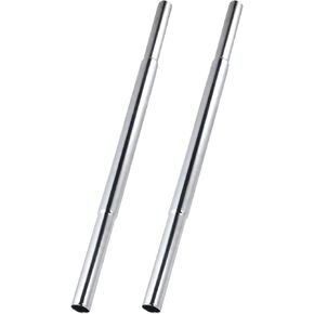 2 Pieces Golf Club Shaft Extensions, 0.6 Inch Steel Suitable for Iron and Wood Clubs, Essential Repair and Upgrade Kit