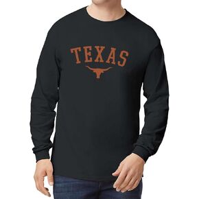 Texas Long Sleeve T-Shirt for Men, Women, Unisex, 100% Cotton, Texas State Pride Graphic Tee, Standard Fit Long Sleeve Top
