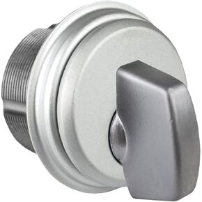 Pacific Doorware Storefront Door Mortise Lock Cylinder Thumbturn Adams Rite Cam in Aluminum