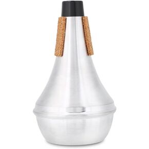 VGEBY Trumpet Mute Silencer, Straight Practice Mute for Trumpet Jazz Music Denis Wich Sordina Estante para Trompeta
