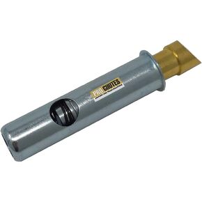Trash Chute Latch Plunger - Silver Tube for Bottom Hinged Door with 1-5/8 & 1-21/32 inch Backset. Tubular Barrel Cylinder Bolt Replacement Part for T Handles for Laundry, & Garbage Intake Doors