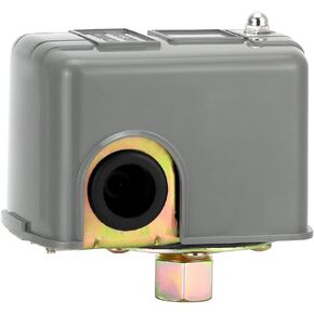 QWORK 30/50 Pressure Switch for Well Pump, Adjustable Cut-in/Out Pressure (40-60 PSI) - 1/4"-18 NPT Female Thread in Kuwait