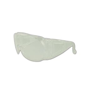 MAGID Gemstone Diamond Protective Visitor Glasses, 1 Pair, Uncoated Frame & Lens, Clear