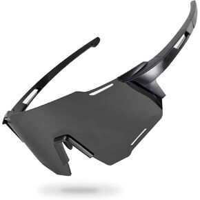 Cycling Glasses Sports Sunglasses, UV400 Protection, Men Women Running Fishing Driving Baseball Glasses