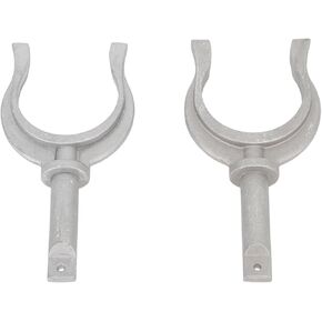 Aluminum Oar Lock,2in Boat Oar Lock Aluminum Boat Oarlock Portable Kayak Canoe Oar Lock Rowlock Side Mount Boat Rowlock Socket Bracket for Boat Yacht