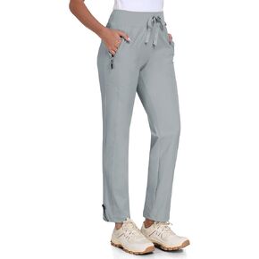 MoFiz Women's Hiking Pants Lightweight Outdoor Quick Dry Travel Joggers Water Resistant Athletic Pants Zipper Pockets