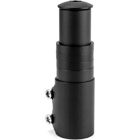 Bike Stem Riser, Aluminum Alloy Bicycle Handlebar Extender for 28.6mm Fork, Extended by 120mm Suitable for Mountain Bike, BMX, Fixie