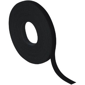 VELCRO Brand Self-Grip Straps (189755) 1/2' x 75', Black (1 Per Case) for Bundling & Unitizing