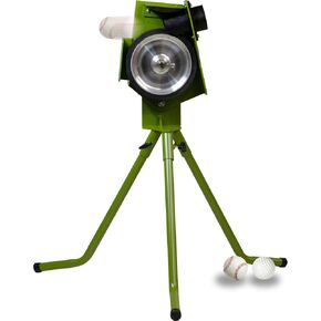 Mound Yeti Baseball Softball Pitching Machine, Youth and Adult Single Wheel Pitching Machine for Baseball and Softball, Training Equipment