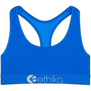 Ethika Womens Subzero Sports Bra | Neon Blue