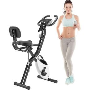 دراجة التمرين القابلة للطي للمنزل ، 3 في 1 دراجة تمرين راقصة للبالغين ، دراجة ركوب الدراجات في الأماكن المغلقة مع مقاومة قابلة للتعديل 10 مستويات ، مسند الظهر أذرع الذراع ، دراجة اللياقة البدنية لكبار السن ، أبيض in Kuwait