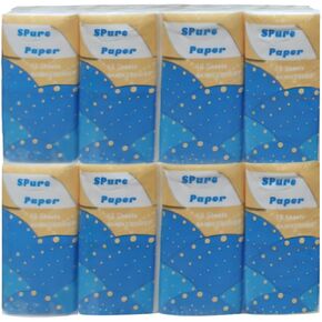4Ply 24 Packs Tissues Travel Size,10 Sheets Travel Tissues per pack, 240 Sheets Pocket Tissues