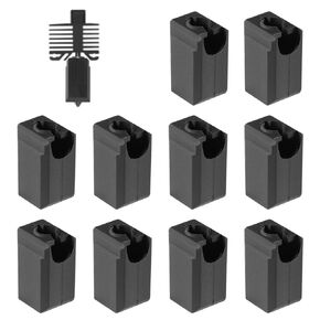 10pcs Silicone Sock Compatible with Bambu Lab X1 X1C P1P P1S Carbon Extruder Hotend, High Temperature Resistant Heater Block Protective Parts Accessories 3D Printer Nozzle Cover Sock Silicone Sleeve