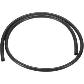 Silicone Tubing, 1/4"[6mm] ID x 11/32"[9mm] OD Flexible Silicone Rubber Tube, 3ft High Temp Water Air Hose Pipe for Pump/Liquid Transfer/Brewing/Aquaponics [Black]