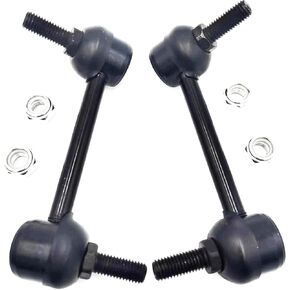 Front Sway Stabilizer Bar End Link 2 Pcs Left & Right｜Replacement For Sonata Optima｜Replace OE#: K750611 K750610 Black