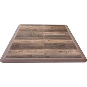 Dance Floor Tiles 5.25.x5.25 ft -9 Interlocking Dance Floor Tiles for Ballet, Tap, Jazz, and Irish Dance | Portable Dance Floor Tiles for Indoor Dance Flooring – Chocolate
