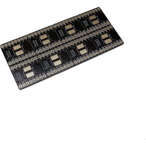 8 قطعة SSOP 16pin SMD محول لوحة القطع 0.65 مللي متر/SOP 16pin 1.27 مللي متر إلى DIP محول لوحة دارات مطبوعة لتقوم بها بنفسك لحام والمشروع الإلكتروني