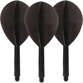 Condor Darts Flight Plain Clear Black Slim M in Kuwait