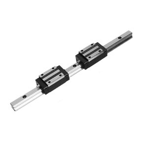 HG15 CNC Linear Rail 1PCS HGH15 39.37 inch / 1000mm Length 15mm Width Square Linear Slide Guideway Rail + 2PCS HGH15 CA Carriage Bearing Slider Sliding Block Kit for DIY CNC Routers