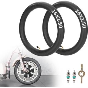 16x2.50 2.50-12 Inner Tube Compatible with Electric Bikes, Kids Bikes, BMX Bicycles and Scooters with Rim 12 inch
