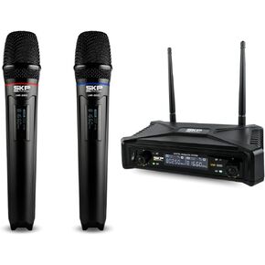 UHF-300D Digital Wireless Vocal - Dual Handheld Microphone System