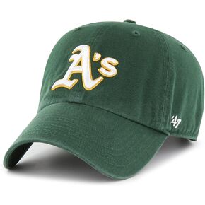MLB Oakland Athletics '47 Clean Up Adjustable Hat, Dark Green, One Size