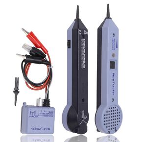 Network Cable Tracing Tester Kit Audio Adjustable Induction Amplifier Cable Toner Detector Kabel Tracer Toner and Probe kit Circuittesters
