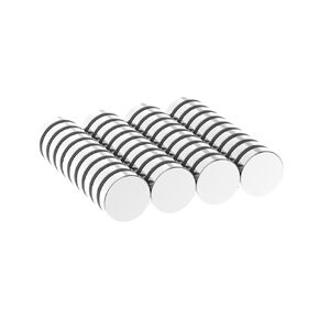 Powerful Rare Earth Magnets N52-1/2" D x 1/8" H - 40 Pack, Super Strong Neodymium Disc Magnets for Fridge, DIY, Building, Scientific, Craft, and Office,0.5 Inch Round Magnets