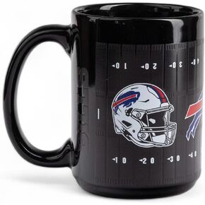 The Memory Company | Licensed NFL 15oz. Color Changing Mug,Buffalo Bills