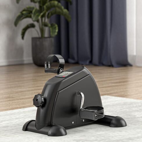iHomey Motorized Pedal Exerciser for Seniors Rehab Training, iHomey Electric Mini Exercise Bike with Remote Control for Arm/Leg Fitness Rehabilitation. (Black1) in Saudi Arabia