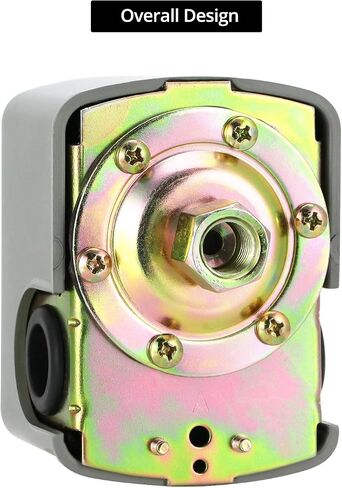 QWORK 30/50 Pressure Switch for Well Pump, Adjustable Cut-in/Out Pressure (40-60 PSI) - 1/4"-18 NPT Female Thread in Saudi Arabia