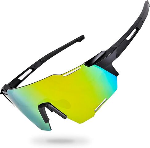 Cycling Glasses Sports Sunglasses, UV400 Protection, Men Women Running Fishing Driving Baseball Glasses in Saudi Arabia
