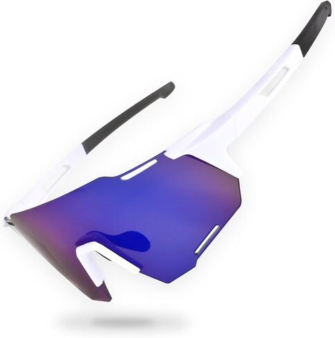 Cycling Glasses Sports Sunglasses, UV400 Protection, Men Women Running Fishing Driving Baseball Glasses in Saudi Arabia