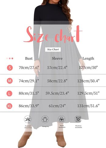 Lauweion Women's Turtleneck Sweater Maxi Dress Long Sleeve Slim Fit Ribbed Knit Pullover Jumper Top Fall Flowy Long Dresses Camel in Saudi Arabia