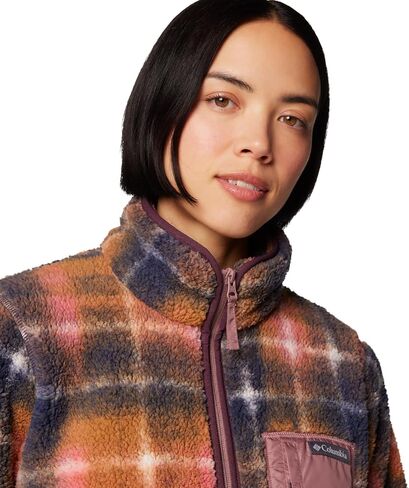 Columbia Women's West Bend Print Full Zip II, Nocturnal Omblur, X-Large in Saudi Arabia