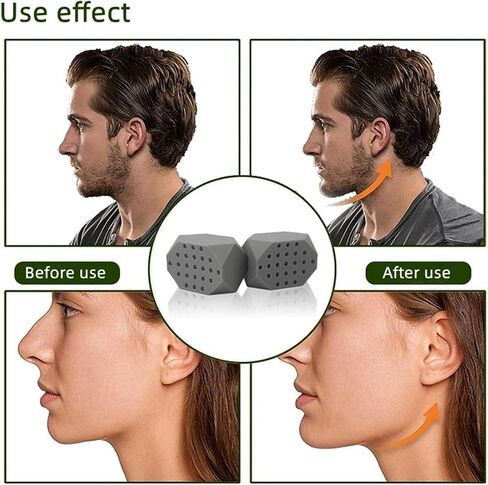 Jawline Exerciser For Men & Women – 3 Silicone Resistance Levels For Jawline Exercises (6 Pcs) Effective Jawworkout Device For Beginner, Intermediate & Advanced Users – Redefine Your Jawline With in Saudi Arabia