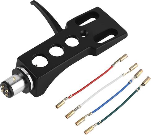LP Headshell, 6.3 Cm Turntable Headshell, OFC Wire Phono Cartridge Suitable for Most Record Player Replacement Headstands in Saudi Arabia