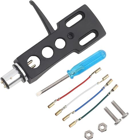 LP Headshell, 6.3 Cm Turntable Headshell, OFC Wire Phono Cartridge Suitable for Most Record Player Replacement Headstands in Saudi Arabia