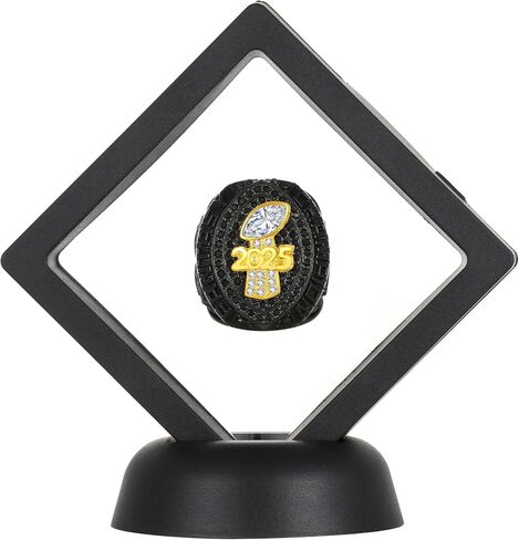 جائزة 2025 Fantasy Football Championship Ring League Champion Trophy Rings Premium للفائز in Saudi Arabia