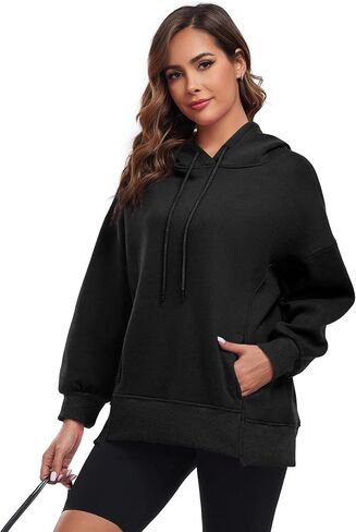 FUPHINE 2024 Women‘s Oversized Hoodie Fall Trendy Fleece Pullover Long Sleeve Fleece Sweatshirt Clothes in Saudi Arabia