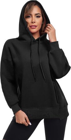FUPHINE 2024 Women‘s Oversized Hoodie Fall Trendy Fleece Pullover Long Sleeve Fleece Sweatshirt Clothes in Saudi Arabia