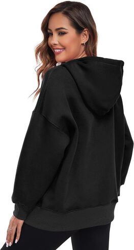 FUPHINE 2024 Women‘s Oversized Hoodie Fall Trendy Fleece Pullover Long Sleeve Fleece Sweatshirt Clothes in Saudi Arabia