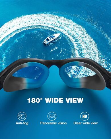 Zionor Kids Swim Goggles ، G1mini Mix Colorblock plick ribized no leading anti anti idgn in Kuwait