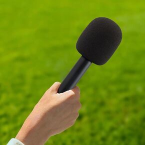 Interview Microphone Adapter Handle for MIC 1 and 2, for Rode II, for Hollyland Lark 150, for Synco G1, for Movo, Microphone Handheld Adapter