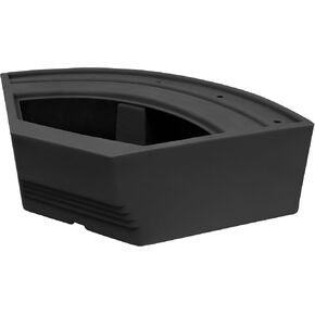 Wise BM1146-1B-1890 Premier Series Pontoon 32-Inch Bow Radius Corner Seat Base Only, Slate