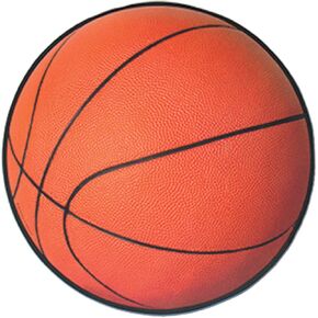 Beistle Basketball Cutout