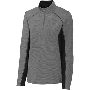 Clique Ice Pique Colorblock Womens Half Zip Tech Pullover, Titan, XXXL