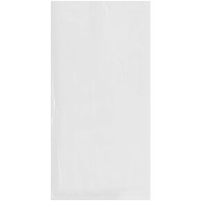 Plymor 9" x 18" (Pack of 100), 2 Mil Flat Open Clear Plastic Poly Bags