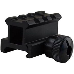 360 Tactical 3/4" Riser See Through 3 Slot Picatinny Rail Weaver 20 mm Rail Mount for Scopes and Optics