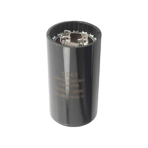 2025 Upgrade CPT00320 Capacitor Dual Run Circular Start with Resistance Wire for Trane 176-216 MFD uF 330 Volt Capacitor, Specific Fit for American Standard Units, Heat Pump and HVAC Systems